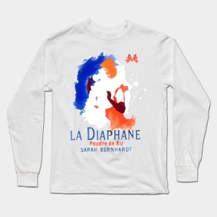 La Diaphane - Sarah Bernhardt Long Sleeve T-Shirt